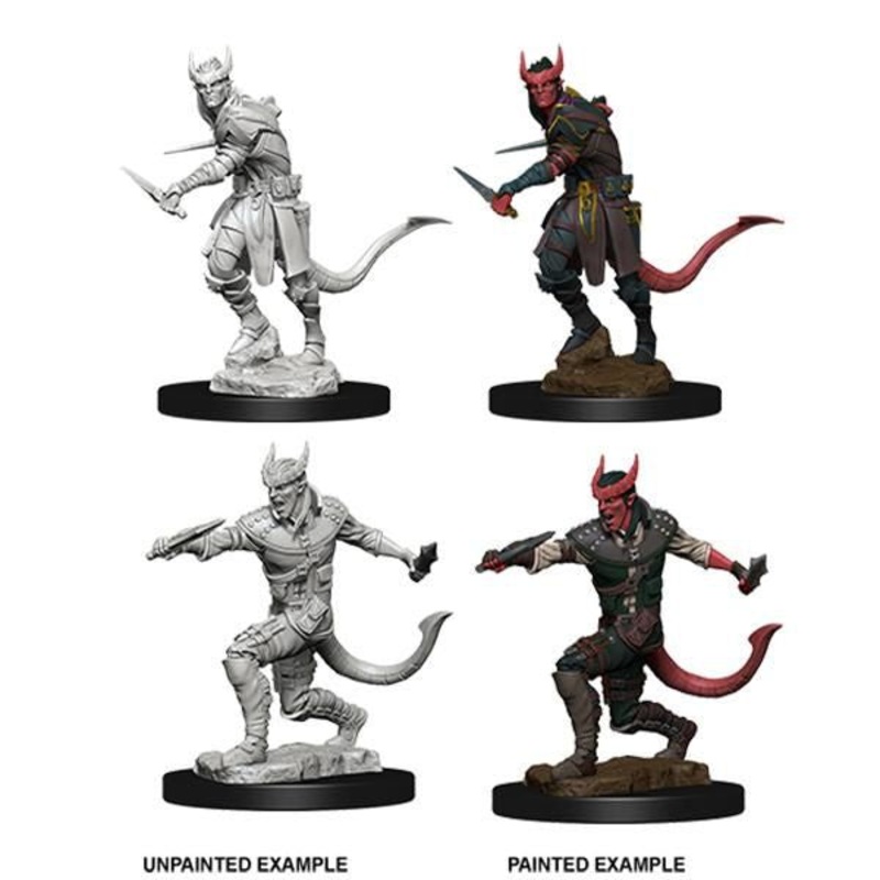 D&D Unpainted Mini – Tiefling Male Rogue 73338