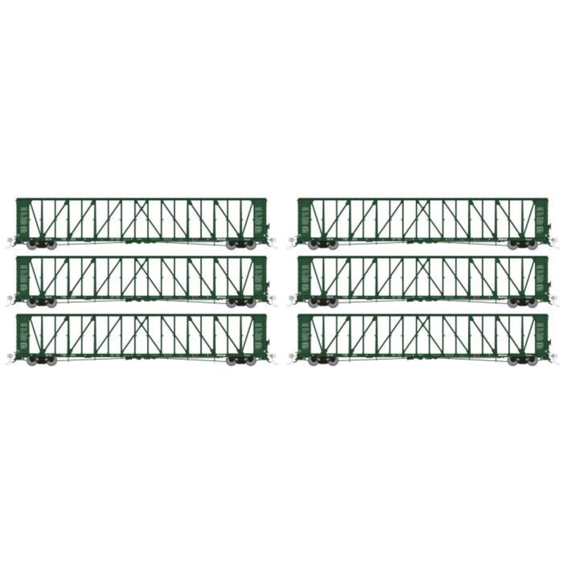 Rapido 174001 HO NSC 73ft Centerbeam Flatcar BC Rail