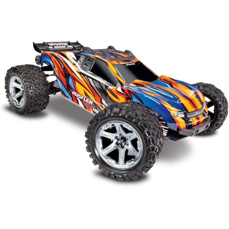 Traxxas Rustler VXL Brushless 1/10 RTR 4×4 Stadium Truck Orange