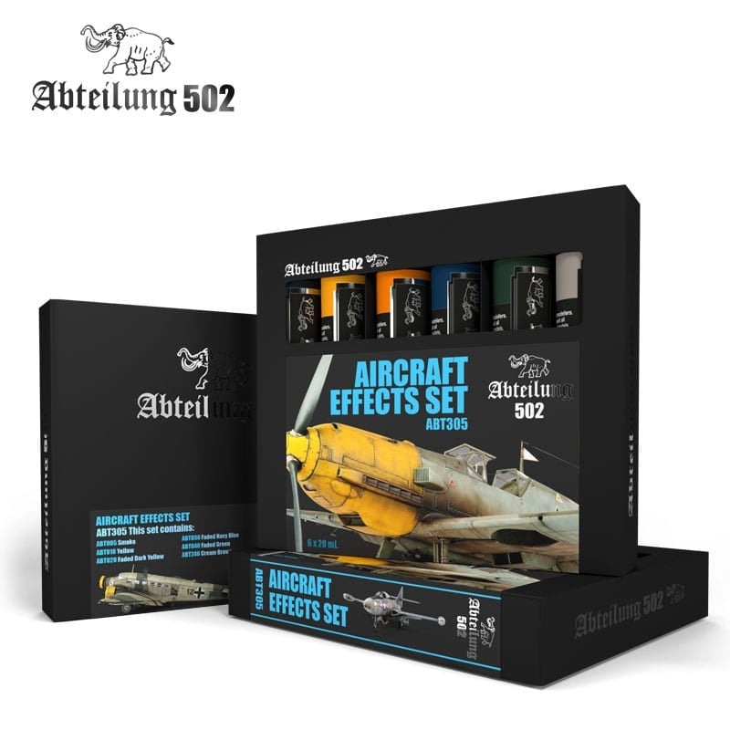 Abteilung502 Oil Paint Set Aircraft Effects – ABT305