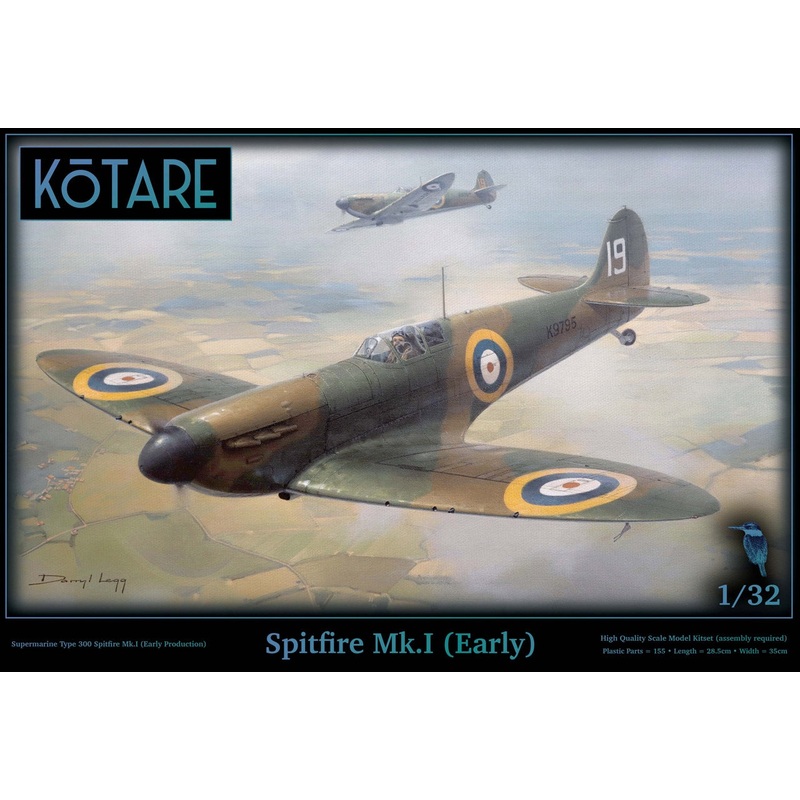 Spitfire Mk.I (Early) 1/32 #K32004 by Kotare