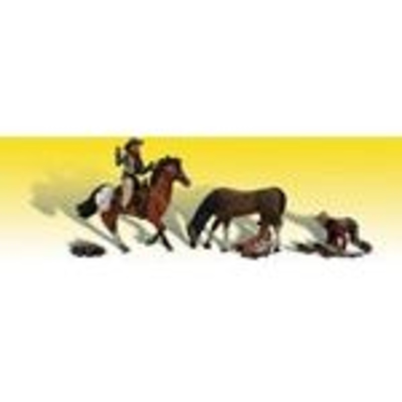 Woodland Scenics Ridin’ & Ropin’ (HO) WOO1940