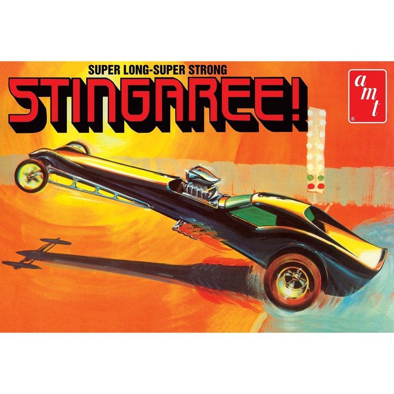 Super Long-Super Strong Stingaree 1/25 Model Car Kit #1259/12 by AMT