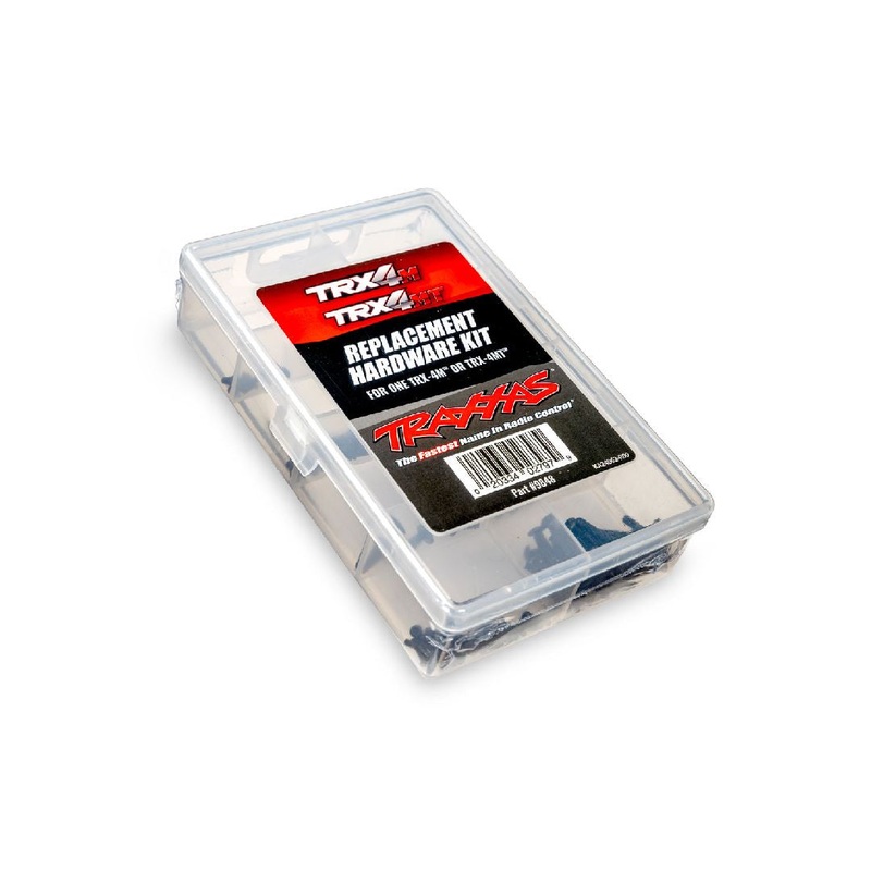 Traxxas Hardware kit, complete (1/18 scale TRX-4MT & TRX-4M) – TRA9848