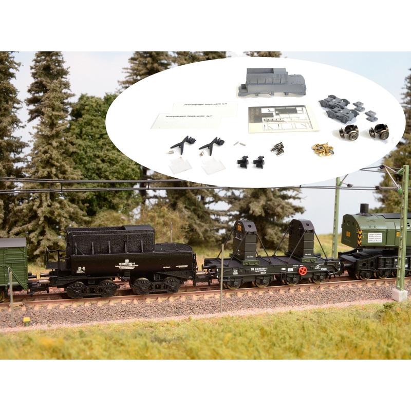 Water car steam crane complete kit Ep.III-IV