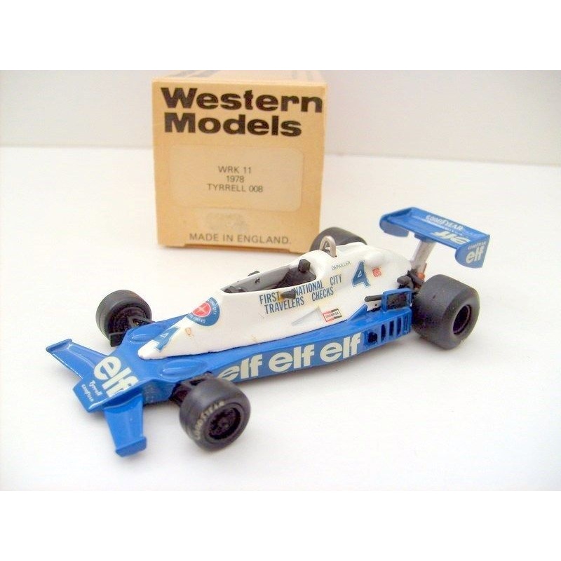 WESTERN MODELS 1/43 WRK 11 1978 TYRRELL 008 DEPALLIER