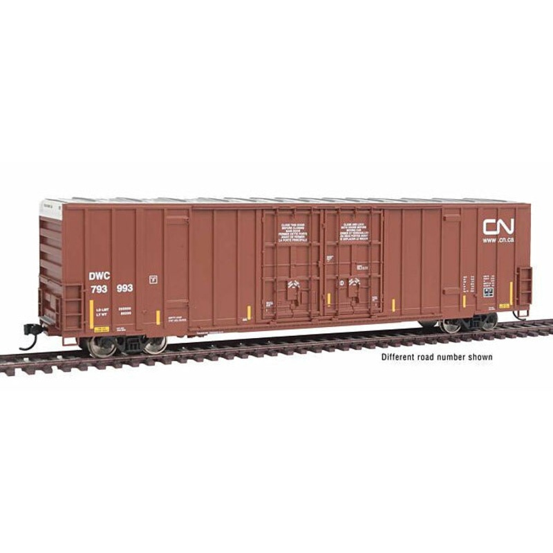 60′ High Cube Plate F Boxcar – Ready to Run Canadian National #794142