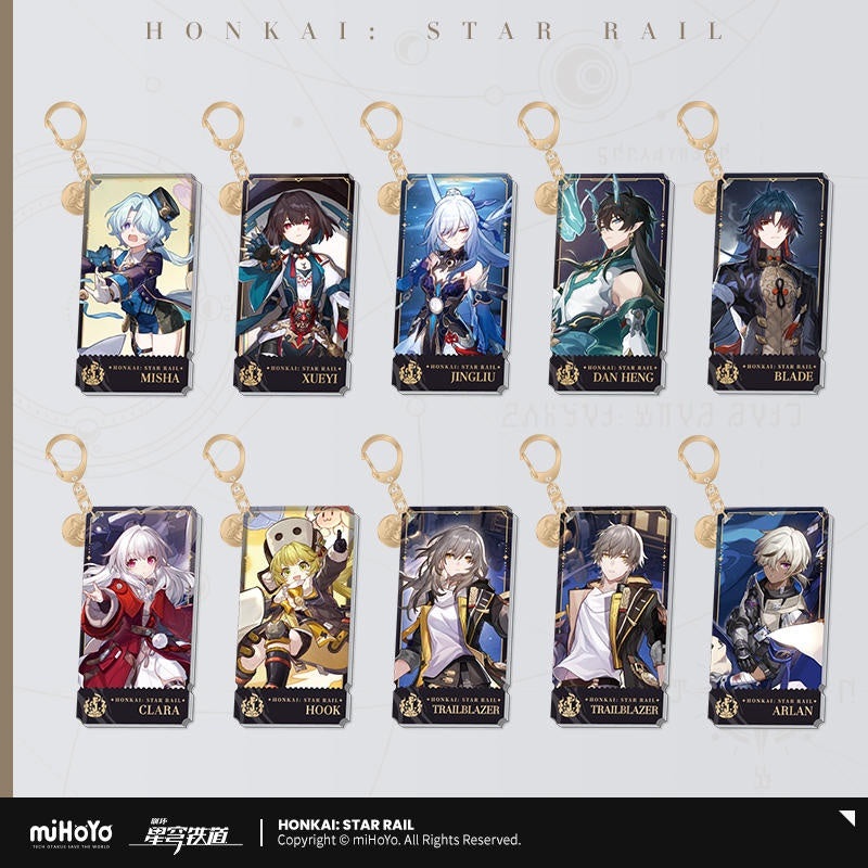Honkai Star Rail Character Illustration Series Pendant – Destruction