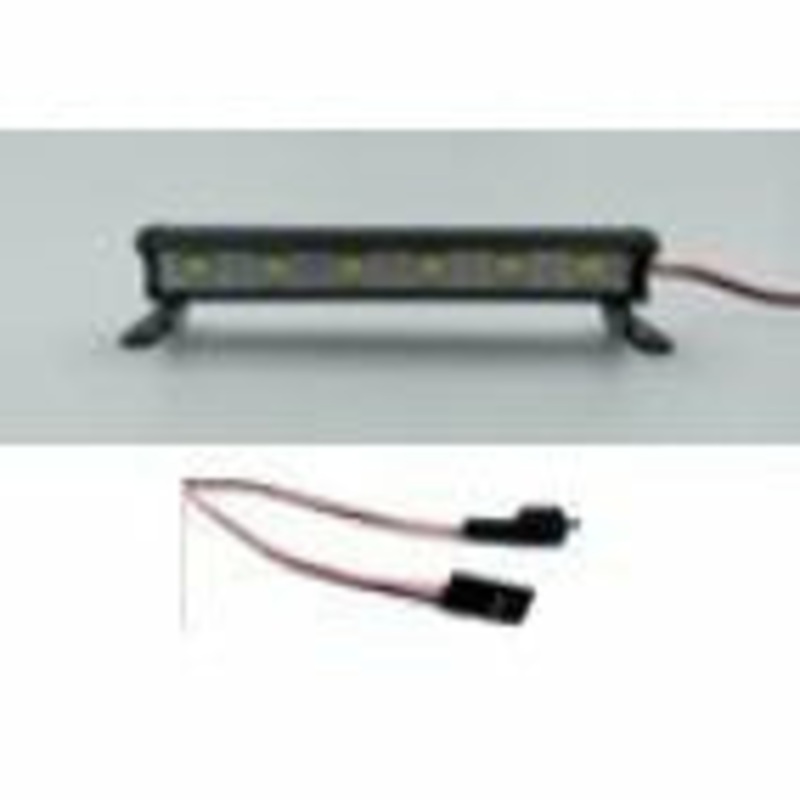 1/10 Aluminum Light Bar – 6 LEDs – Black
