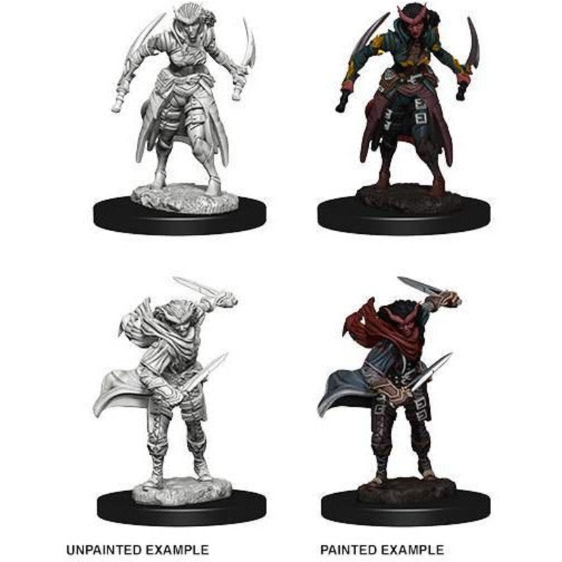 D&D Unpainted Mini – Tiefling Female Rogue 73339
