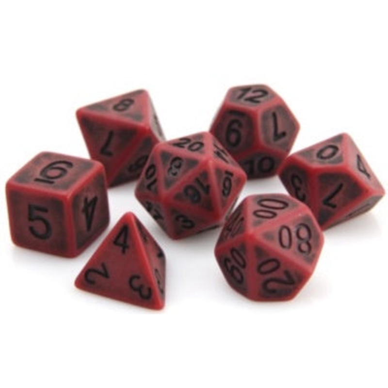 Die Hard Poly 7-Die Set Blood Ancient