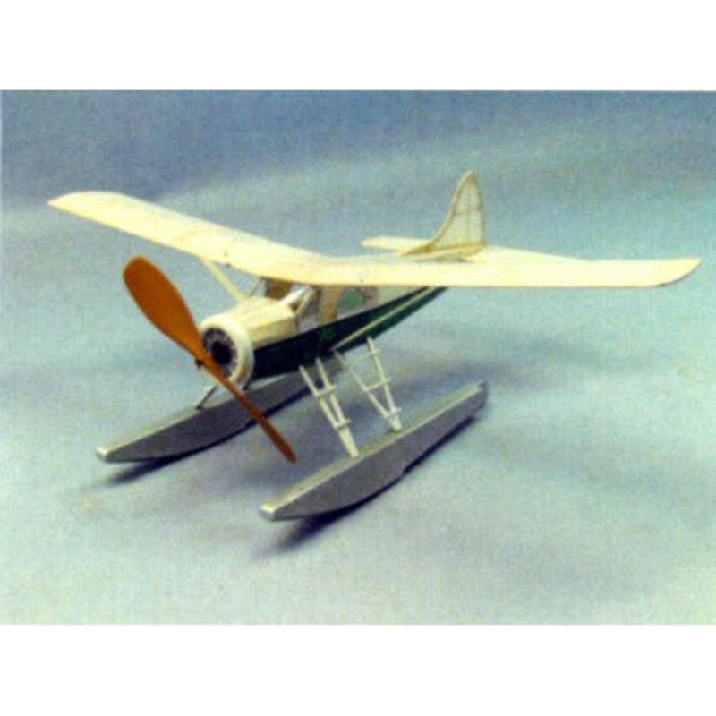18 Wingspan DHC2 Beaver Rubber Pwd Aircraft Laser Cut Kit