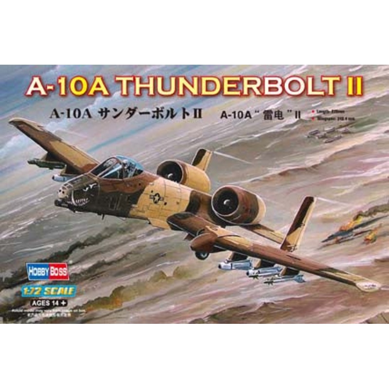A-10A Thunderbolt II 1/72 #80266 by Hobby Boss