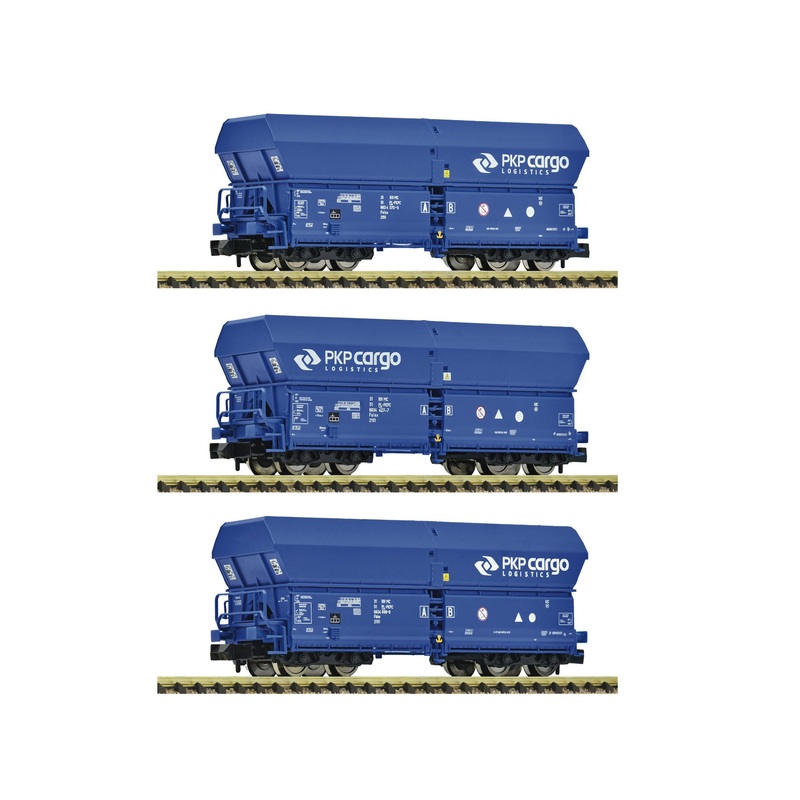3-piece set: self-unloading wagon, PKP Cargo