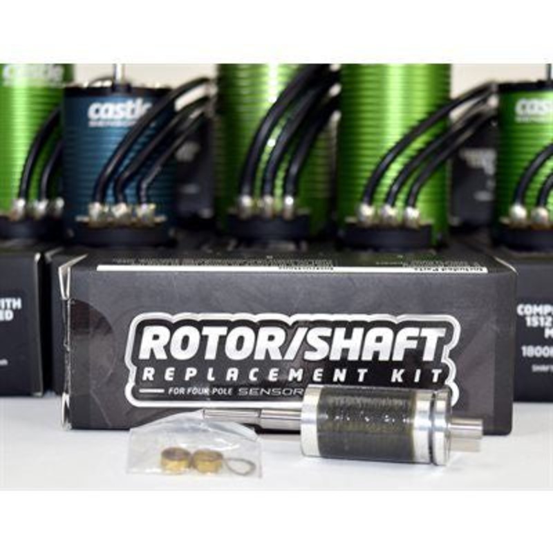 Castle Rotor/Shaft Replacement Kit CAS011-0122-00