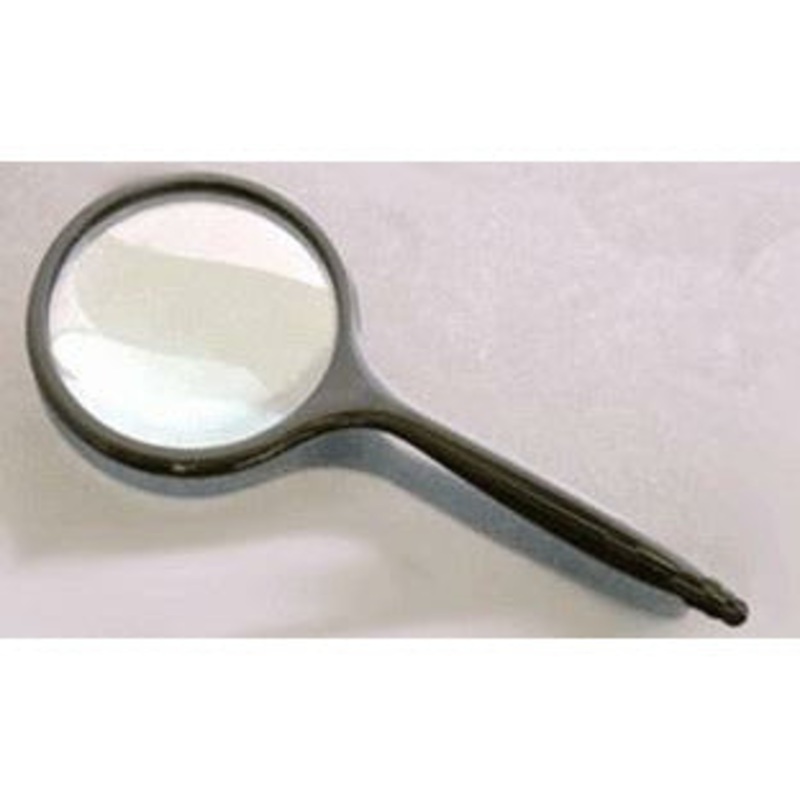 2.5 Round Glass Magnifier 2x Power
