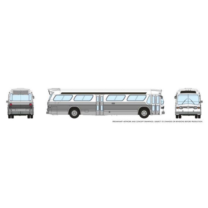 N 1/160 New Look Bus – Generic White