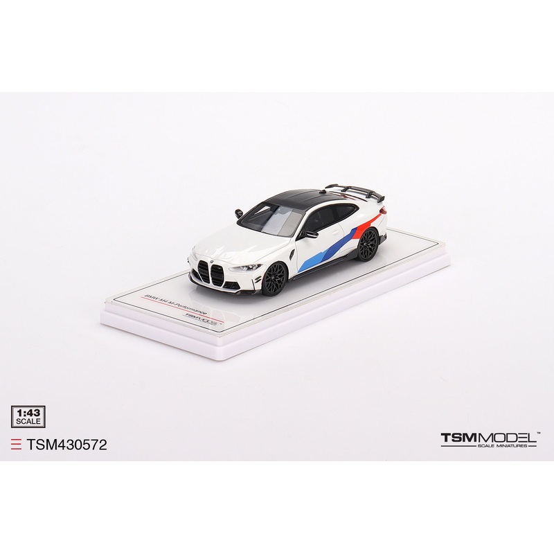 [ Back-order ] TSM TSM430572 1:43 BMW M4 M Performance G82 Alpine White model car