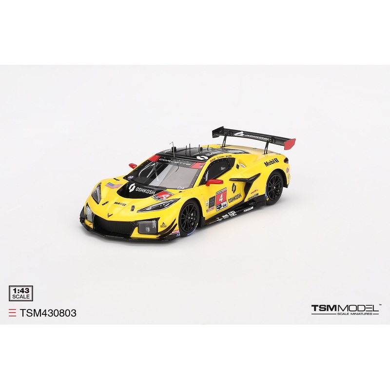 [ Back-order ] TSM TSM430803 1:43 Chevrolet Corvette Z06 GT3.R IMSA 24 Hours of Daytona 2024 #4 model car