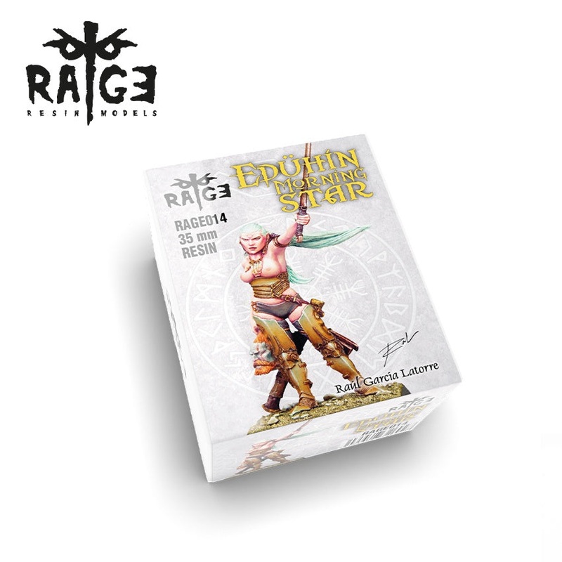 Rage Resin Models – Edhin, Morning Star (35mm) AK-RAGE014