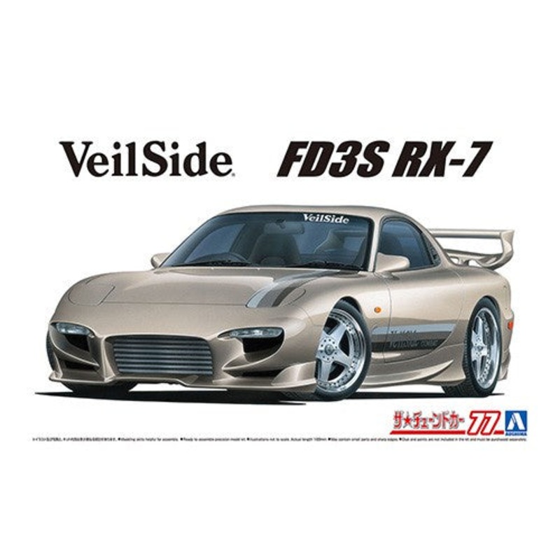 VeilSide Combat Model FD3S RX-7 ’91 (MAZDA) 1/24 #06575 by Aoshima