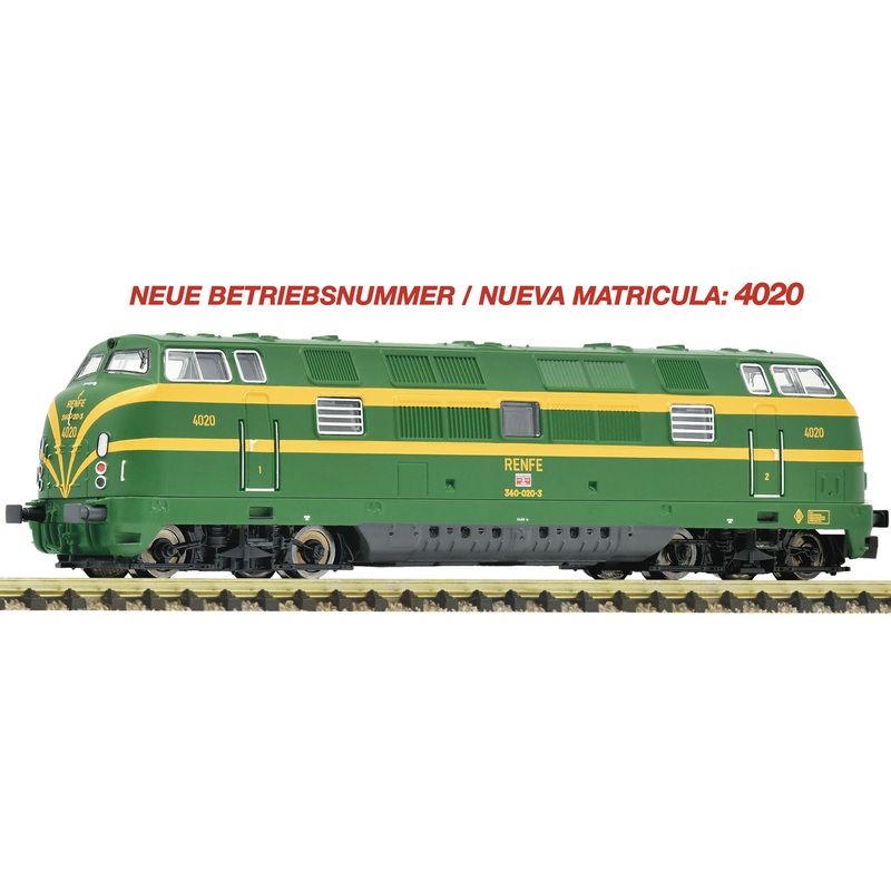 DCC + Sound Diesel locomotive 340-020-3 RENFE Ep.IV-V