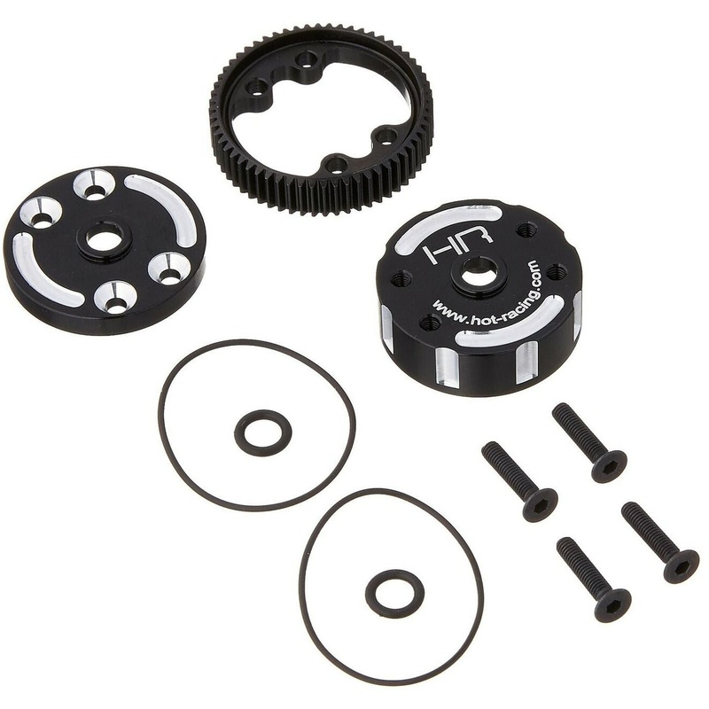 Differential Case Sealed Aluminum (1): Traxxas Slash 2WD – HRATE38CH