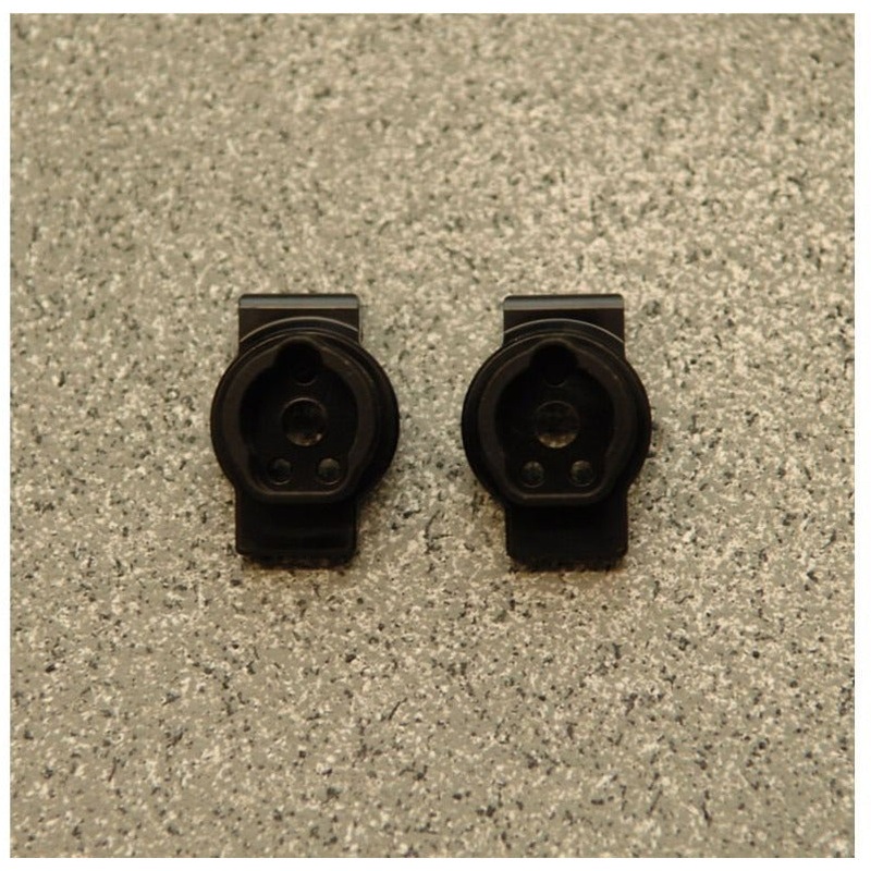 HQ Brass Rear Axle Portal Drive Mount (1pr) TRX-4 (Black)