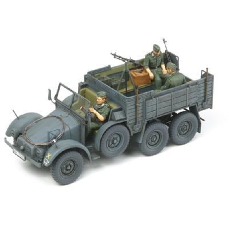 6×4 Truck Krupp Protze (Kfz.70) Personnel Carrier 1/35 by Tamiya