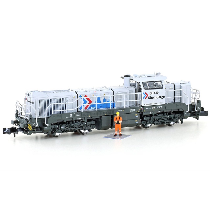 DCC + Sound Diesel locomotive Vossloh DE18 Rheincargo Cologne Ep.VI