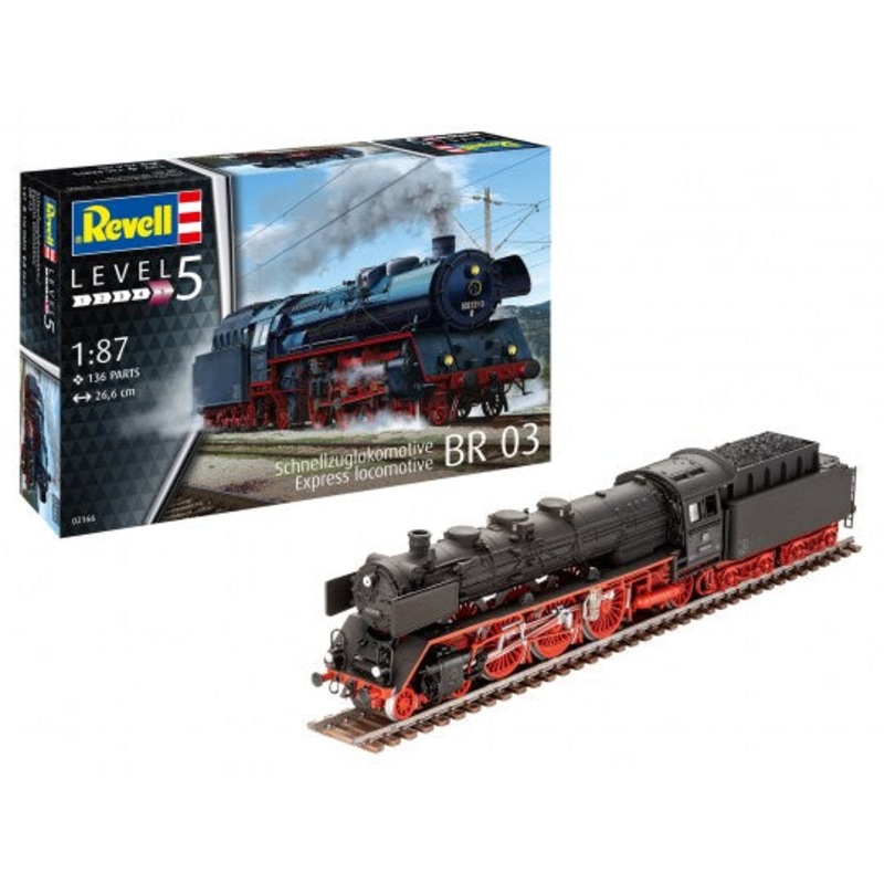 Standard Express Locomote 03 Class w/ Tender 1/74 #2166 by Revell