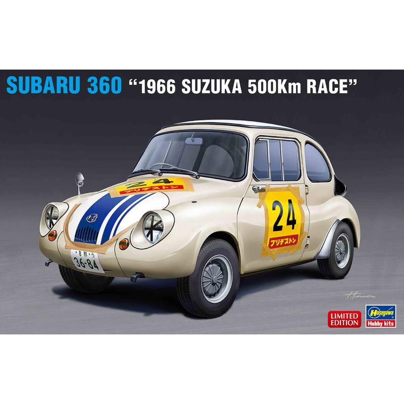 Subaru 360 1966 Suzuka 500Km Race 1/24 #20569 by Hasegawa