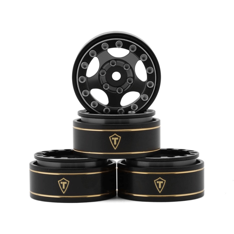 Treal Hobby Type B 1.0 5-Spoke Beadlock Wheels (4) (22.4g) – Assorted Colours