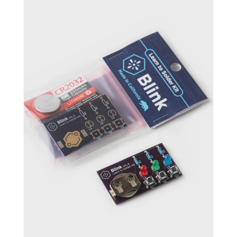 Learn to Solder Kit: Blink