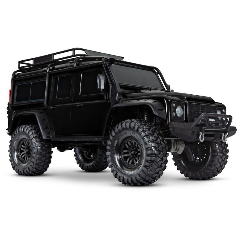 Traxxas 1/10 4WD Crawler RTR TRX-4 Land Rover Defender – Black TRA82056-4BLACK