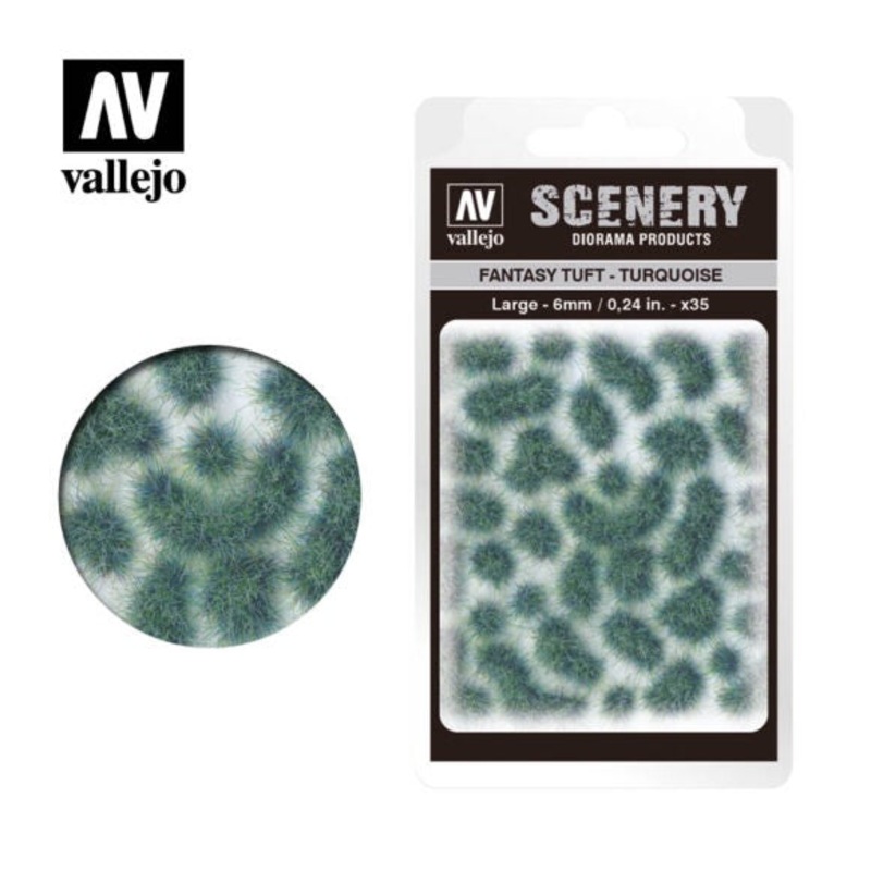 Vallejo Fantasy Tuft – Turquoise SC432