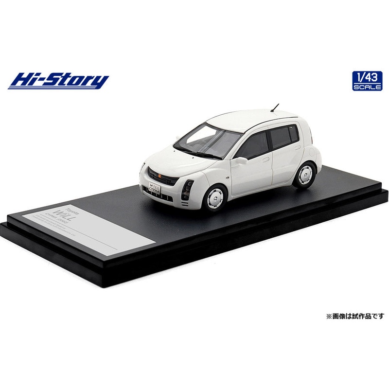 [ Back-order ] Hi-Story HS481WH 1:43 Toyota WiLL CYPHA 2002 SIRO resin model car