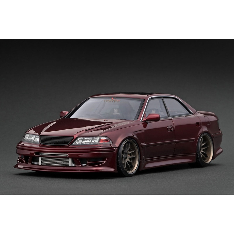 [ Back-order ] ignition model IG3577 1:18 VERTEX JZX100 MARK-II Red Metallic model car