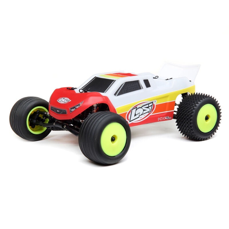 Losi 1/18 2WD Stadium Truck RTR Brushless Mini-T 2.0 – Red LOS01019T1