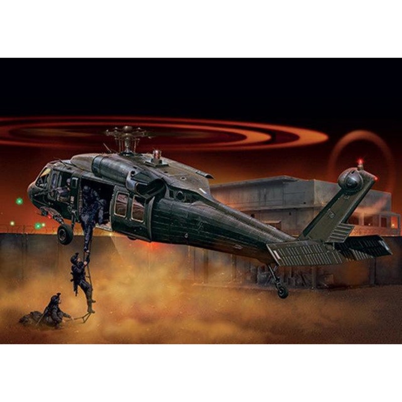 UH-60/MH-60 Black Hawk Night Raid 1/48 by Italeri