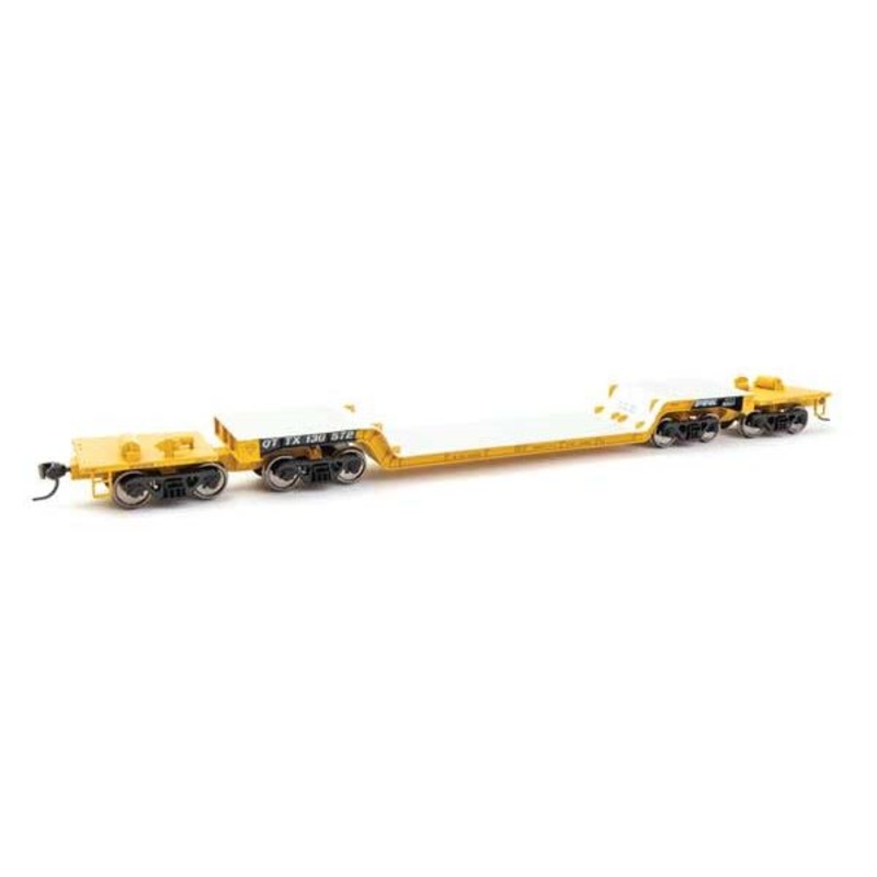 81′ 8-Axle Depressed Center Flatcar – TTX #130572 (HO) #50220 by Walthers
