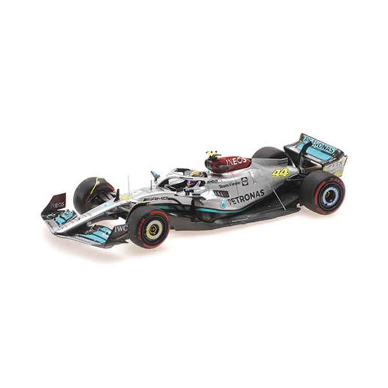 [ Back-order ] MINICHAMPS 417221044 1:43 M-AMG Petronas W13 Hamilton 2022 British GP 3rd place model car