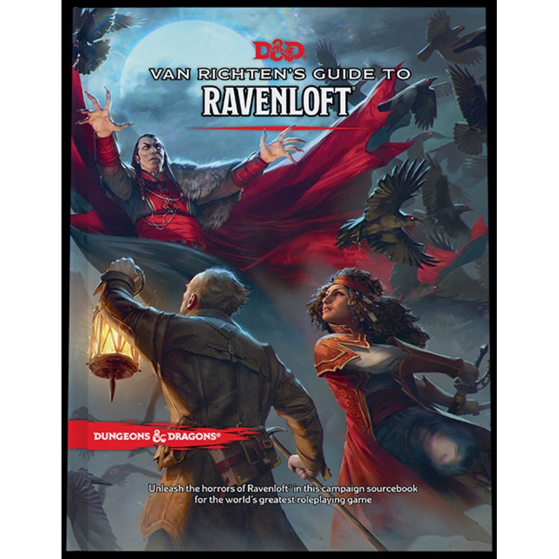 D&D Van Richten’s Guide To Ravenloft Hardcover Manual