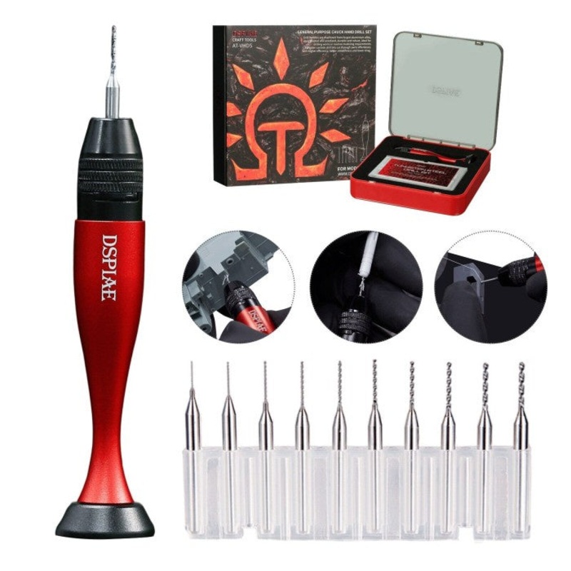 DSPIAE General Purpose Chuck Hand Drill Set – DSP-AT-VHDS