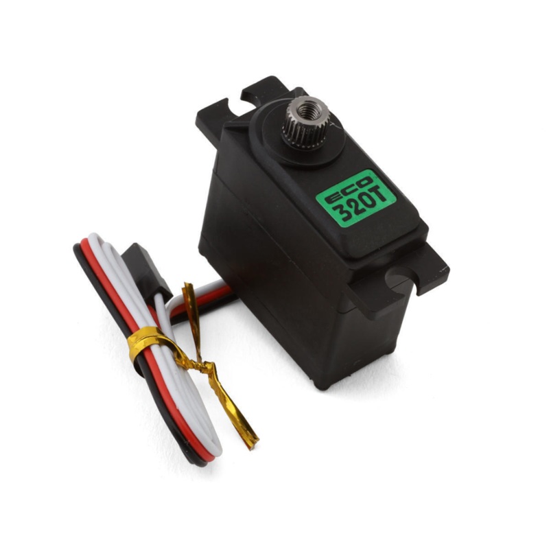 EcoPower WP320T Digital Waterproof Metal Gear Mini Servo (High Torque) w/Aluminum Clamping Horn for 1/16 Traxxas Vehicles – ECP-320T