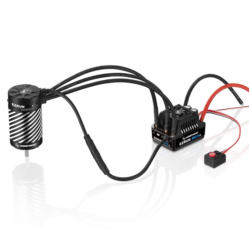 Hobbywing Combo Max10 G2 80A ESC with 3652 (4100KV) G3 Motor – HWI38020347