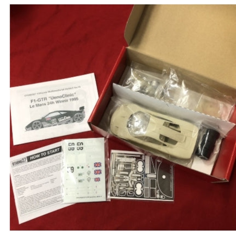 [ Back-order ] STUDIO27 FK2476 1:24 F1 GTR Ueno Clinic LM 1995  [Multimedia Kit]