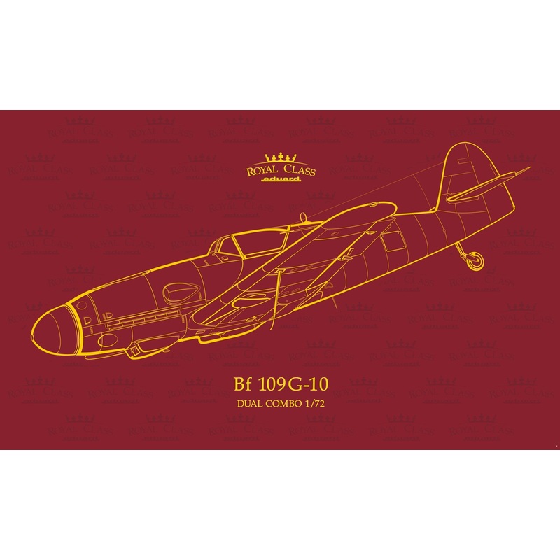 Bf 109G-10 & G-14/AS Dual Combo Royal Class Edition 1/72 #R0022 by Eduard