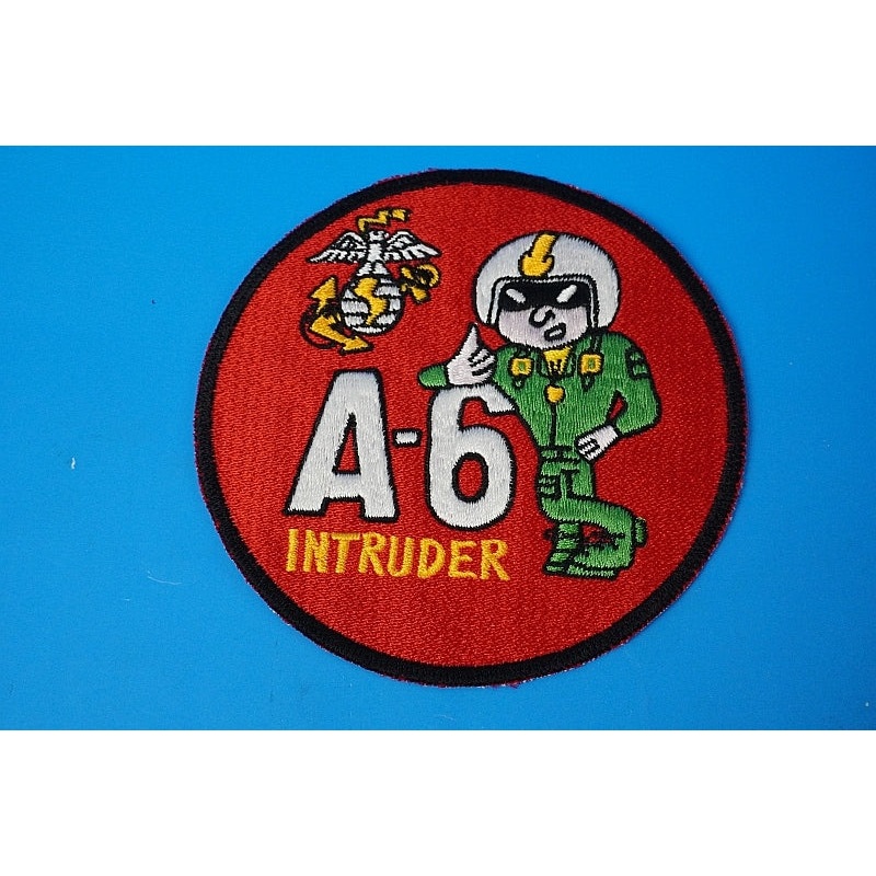 Patch USN A-6E Intruder Pilot Deformed Patch without hook and loop