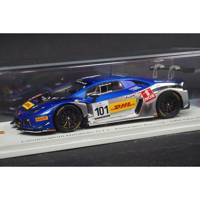 1:43 SPARK SB292 Lamborghini Huracan GT3 Attempto Racing SPA 24h 2016 #101